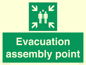 Evacuation assembly point